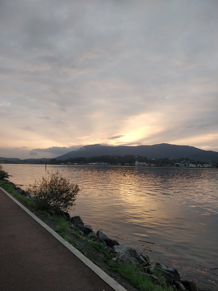 Sunset in Hendaye